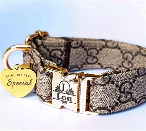 gucci dog harness sale|authentic gucci dog collar.